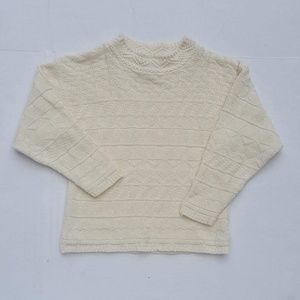 New Moves girls cable knit sweater